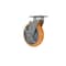 Vestil Orange Premium Heavy Duty Swivel With Brake Polyurethane 8 x 2 Caster CST-F40-8X2SI-SWB - alternate 3